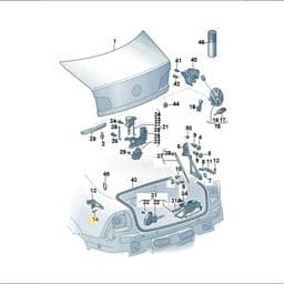 N90823403 Volkswagen Socket Head Bolt