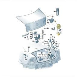 107827469BN Volkswagen Lock Cylinder