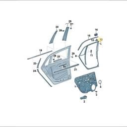 N0140102 Volkswagen Panel Screw