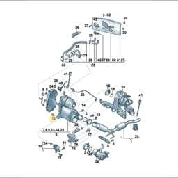 N91264801 Volkswagen Double Stud