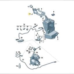 N10742501 Volkswagen Hexagon Head Bolt