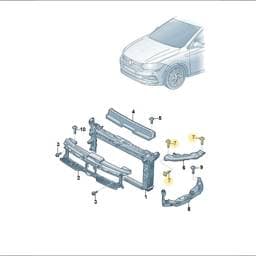 N10535502 Volkswagen Hexagon Socket Headbolt