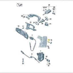 WHT006867 Volkswagen Hexagon Socket Bolt
