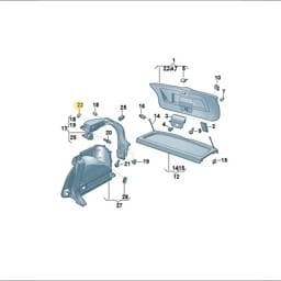N10730801 Volkswagen Clamping Washer