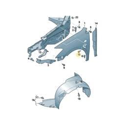 N91095001 Volkswagen Hexagon Head Bolt