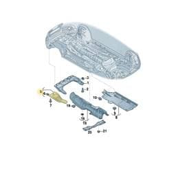 6RG825250 Volkswagen V-Belt Cover
