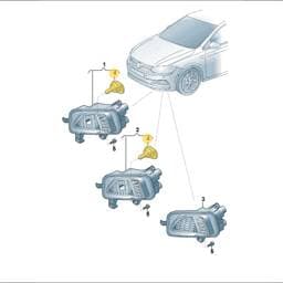 N10529501 Volkswagen Halogen Bulb
