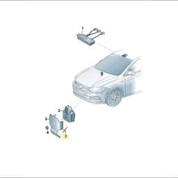 N90511302 Volkswagen Pop Rivet