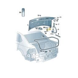 107827573T Volkswagen Lock Cylinder