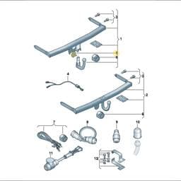 5QA092782 Volkswagen Socket Head Bolt
