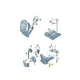 N90853903 Volkswagen Socket Head Bolt