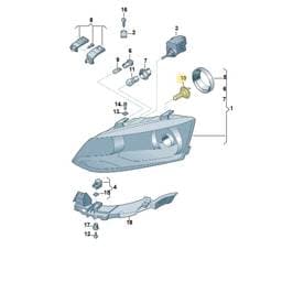 N0177632 Volkswagen Halogen Bulb