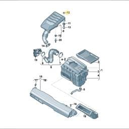 N90570805 Volkswagen Self-Locking Nut