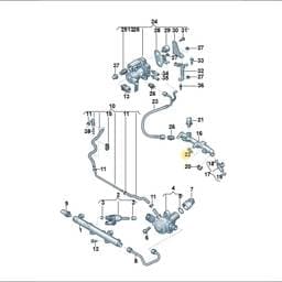 WHT002603 Volkswagen Flat Head Bolt