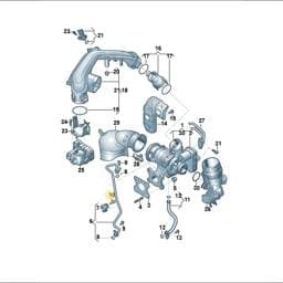 N10664803 Volkswagen Socket Head Collared Bolt