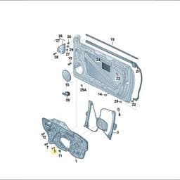 WHT002129 Volkswagen Hexagon Socket Bolt