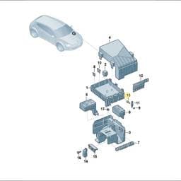 WHT000906 Volkswagen Shouldered Bolt