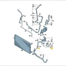 N90778901 Volkswagen Connection Piece