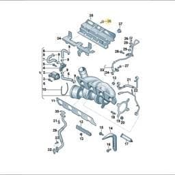 N01473911 Volkswagen Socket Head Bolt