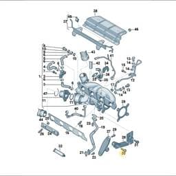 N0903487 Volkswagen Hexagon Bolt