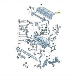 N10265202 Volkswagen Hexagon Bolt