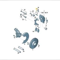 N90718602 Volkswagen Hexagon Bolt