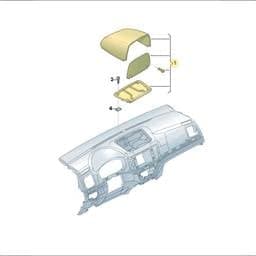 JKV857045C Volkswagen Switch Mounting