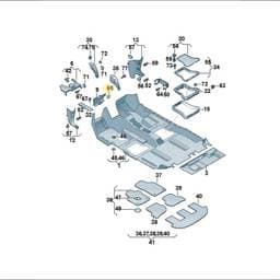 N9006850101C Volkswagen Fastener (Satin Black)