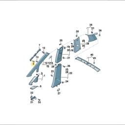 WHT000725A Volkswagen Oval Head Bolt