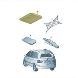 7N0061161 Volkswagen Tray Insert