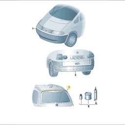 7N0071644GRU Volkswagen Rear Spoiler (G-RU)