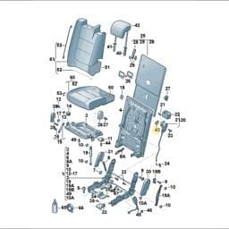 N90610602 Volkswagen Speed Nut