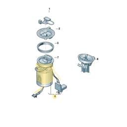 7N0919051J Volkswagen Fuel Pump Assembly