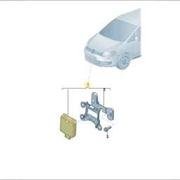 7N0907561B Volkswagen Control Unit Radar Sensor