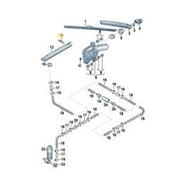 7N0955993 Volkswagen Water Jet