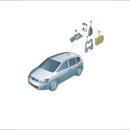 7N0963513B Volkswagen Auxiliary Heater Control Unit