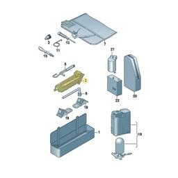 7N0011031A Volkswagen Jack Assembly