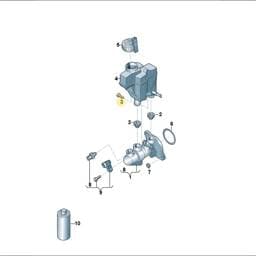 WHT001399 Volkswagen Threaded Pin