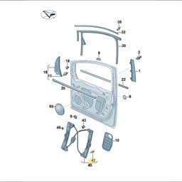 WHT005451 Volkswagen Hexagon Socket Bolt