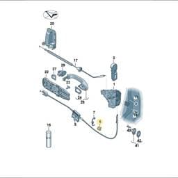 WHT008535 Volkswagen Clip Fastener