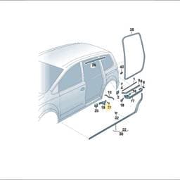 N90643905 Volkswagen Hexagon Head Bolt