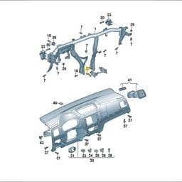 WHT002598 Volkswagen Speed Nut