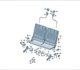 N90576301 Volkswagen Pop Rivet