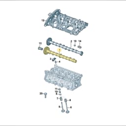 06Q109021B Volkswagen Camshaft