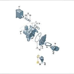 WHT001688E Volkswagen O-Ring