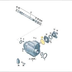WHT001245 Volkswagen O-Ring Seal