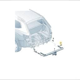 N91148901 Volkswagen Multi-Point Socket Head Bolt
