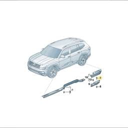 N90974702 Volkswagen Hexagon Socket Bolt
