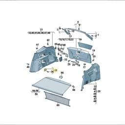 8V0863503CKEP Volkswagen Interior Trim (Shetland/Polished Chrome)