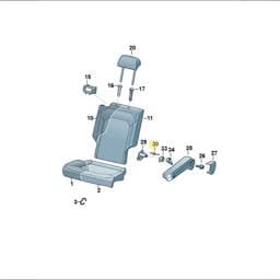N91121701 Volkswagen Pop Rivet